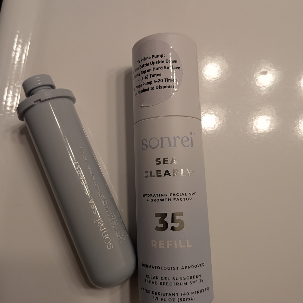 Sea Clearly Hydrating Facial SPF 35 Refill - Gray